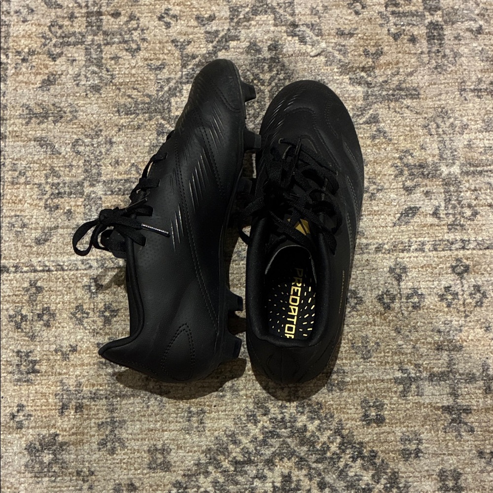 Adidas Boy's Black Athletic Shoes